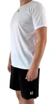 Футбольна форма X2 Classic (футболка+шорти), розмір L (білий/чорний) X2000W/BK-L