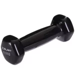 Гантель с виниловым покрытием Zelart TA-2777-0_5 1шт x 0.5кг, black (TA-2777-0_5(BK))
