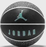 М'яч баскетбольний Nike JORDAN PLAYGROUND 2.0 8P DEFLATED BLACK/WHITE/WHITE/CLEAR JADE size 6 (J.100.8255.016.06)