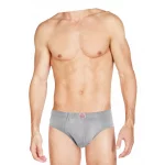 Труси сліп Kappa Slip Uomo Elastico Ric. c/etichetta Logo сірий Чол M