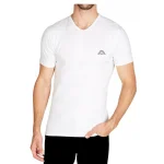 Футболка Kappa T-shirt Mezza Manica Scollo V білий Чол XL (K1311 Bianco)