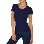 Футболка Kappa T-shirt Mezza Manica Girocollo темно-синій Жін L