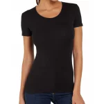 Футболка Kappa T-shirt Mezza Manica Girocollo чорний Жін S (K2506 Nero)