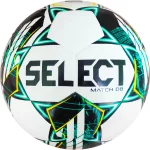 М'яч футбольний Select MATCH DB FIFA v23 біло-зелений Уні 5
