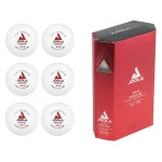 М'ячі для настільного тенісу (6 шт) Joola PRIME 3* 40+ ITTF, white