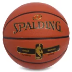 М'яч баскетбольний гумовий SPALDING 83492Z NBA GOLD SERIES OUTDOOR №7