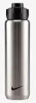 Пляшка Nike SS RECHARGE CHUG BOTTLE 24 OZ сталевий, чорний 709 мл (N.100.3311.953.24)