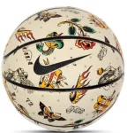 М'яч баскетбольний Nike BASKETBALL 8P PRM ENERGY DEFLATED KHAKI/BLACK/LT KHAKI/BLACK size7 (N.100.8259.268.07)