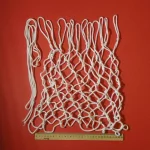 Сітка баскетбольна, шнур діаметром 4,5 мм. (стандартна) біла 10115