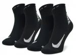 Шкарпетки Nike U NK MLTPLIER ANKLE 2PR - 144 чорний Уні 46-50