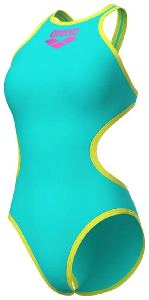 Купальник закритий для жінок Arena ONE BIGLOGO ONE PIECE блакитний Жін