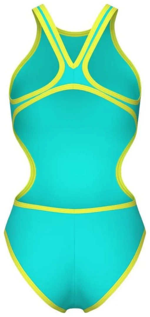 Купальник закритий для жінок Arena ONE BIGLOGO ONE PIECE блакитний Жін