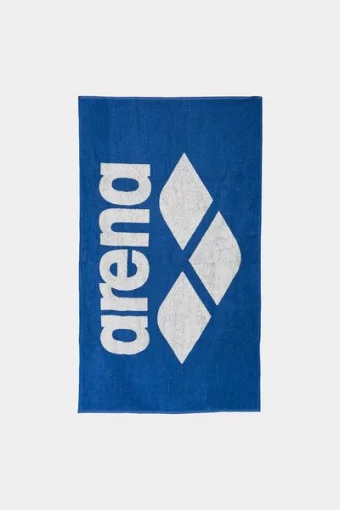 Рушник Arena POOL SOFT TOWEL синьо-білий Уні 90x150 см