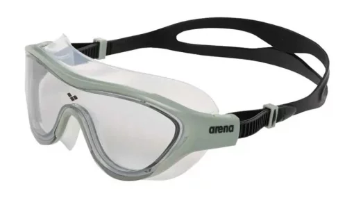 Окуляри для плавання Arena THE ONE MASK сірий, чорний Уні OSFM