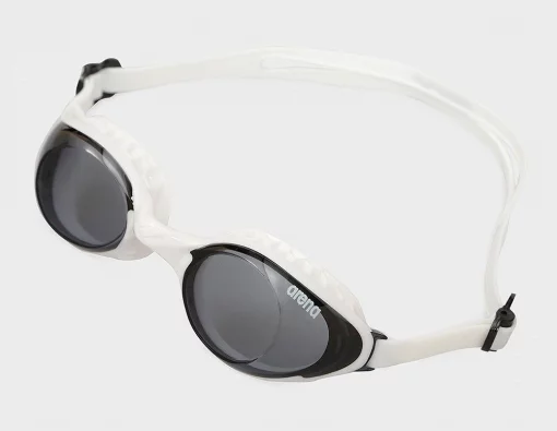 Окуляри для плавання Arena AIRSOFT прозоро-сірий, білий Уні OSFM