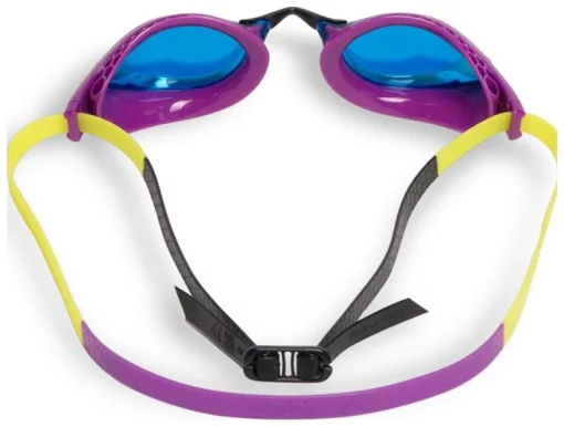 Окуляри для плавання Arena AIR-SPEED MIRROR фіолетовий, жовтий Уні OSFM