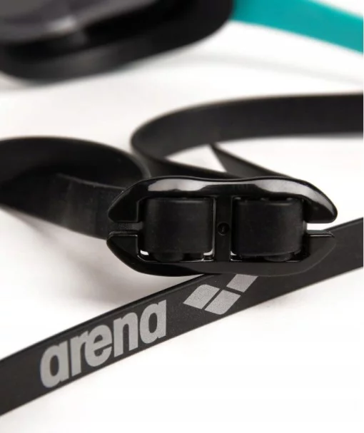 Окуляри для плавання Arena COBRA ULTRA SWIPE чорний, бірюзовий Уні OSFM