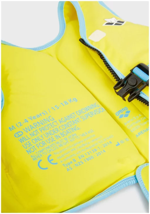 Жилет для плавання Arena FRIENDS SWIM VEST жовтий Діт 2-4