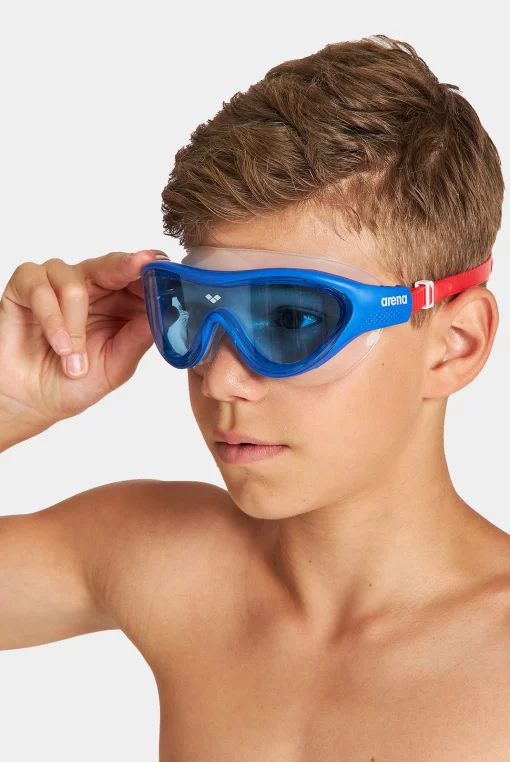 Окуляри для плавання Arena THE ONE MASK JR синій, помаранчевий Діт OFSM