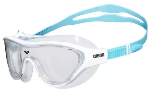 Окуляри для плавання Arena THE ONE MASK JR білий, бірюзовий Діт OFSM