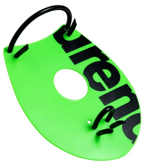 Лопатки для плавання Arena ELITE HAND PADDLE 2 зелений, чорний Уні M