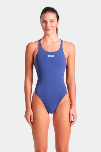 Купальник закритий для жінок Arena TEAM SWIMSUIT SWIM TECH SOLID синій Жін 42