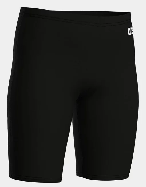 Плавки Arena TEAM SWIM JAMMER SOLID чорний, білий дитячий 152 см (004772-550)