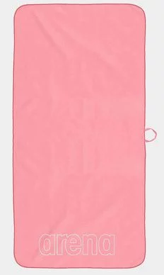 Рушник Arena SMART PLUS GYM TOWEL рожевий, білий Уні 50х100 см