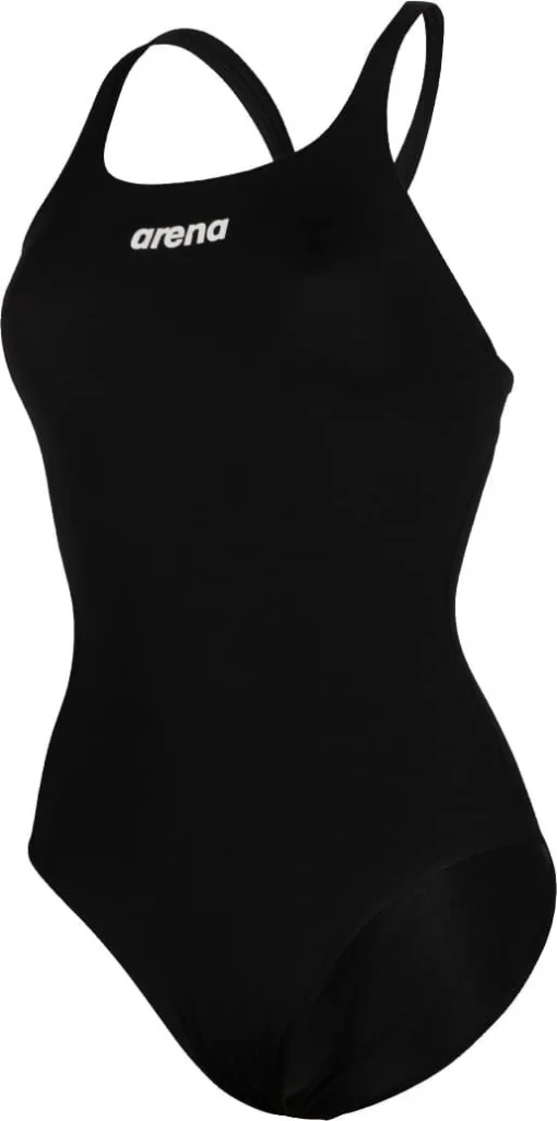 Купальник закритий для жіночийок Arena WOMEN'S TEAM SWIMSUIT SWIM PRO чорний, білий жіночий 44 (005803-550)