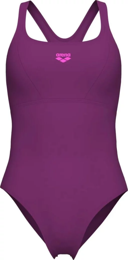 Купальник закритий для жінок Arena SOLID SWIMSUIT CONTROL PRO BAC фіолетовий Жін 42