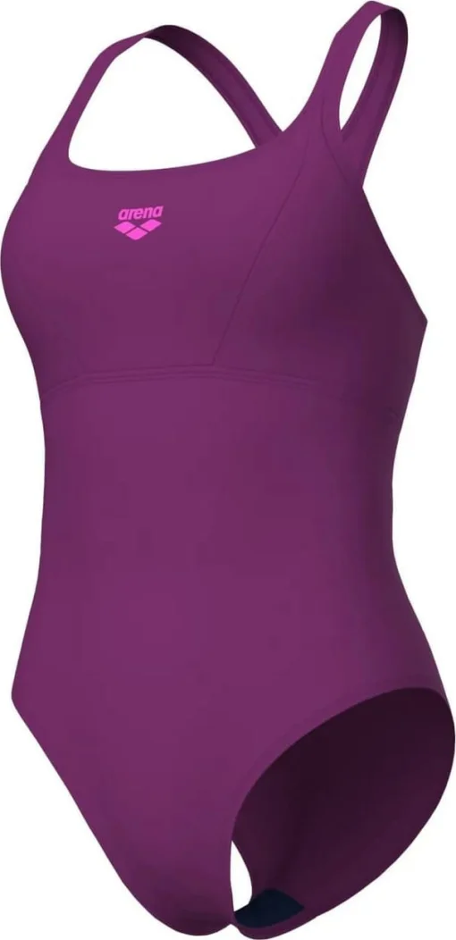 Купальник закритий для жінок Arena SOLID SWIMSUIT CONTROL PRO BAC фіолетовий Жін