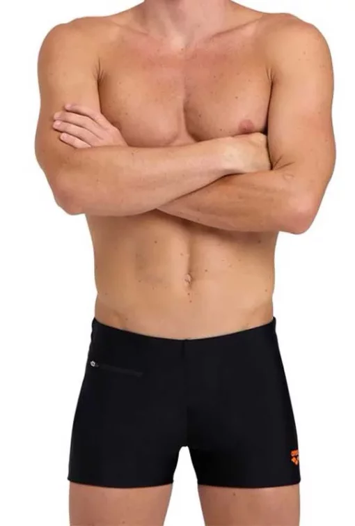 Плавки Arena ZIP SWIM SHORT чорний Чол