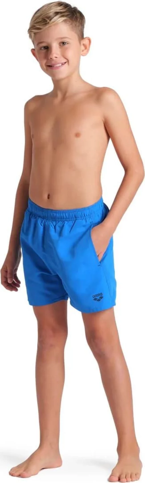 Шорти для плавання Arena BEACH BOXER SOLID R синій дитячий 128 см (006447-871)