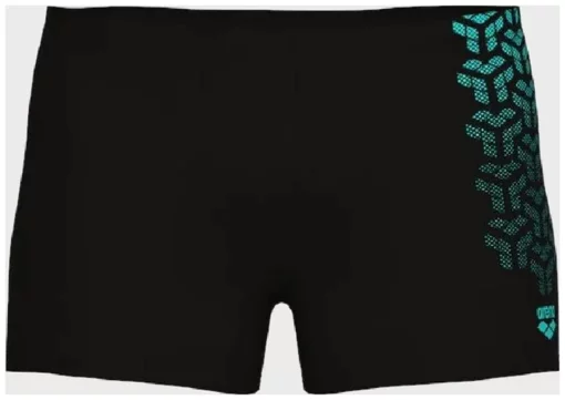 Плавки-шорти для чоловіків Arena KIKKO V SWIM SHORT чорний, зелений Чол 80