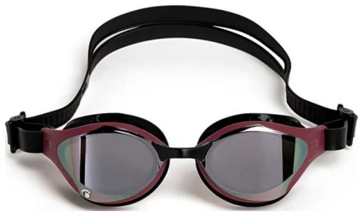 Окуляри для плавання Arena AIR-BOLD SWIPE MIRROR темно-червоний, чорний Уні OFSM