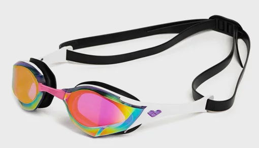 Окуляри для плавання Arena COBRA EDGE SWIPE MIRROR фіолетовий, чорний, білий Уні OSFM