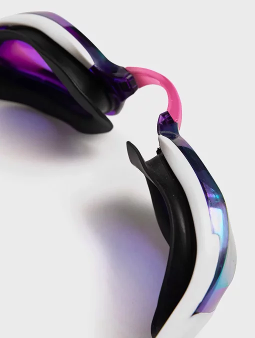 Окуляри для плавання Arena COBRA EDGE SWIPE MIRROR фіолетовий, чорний, білий Уні OSFM