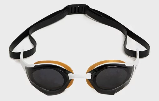 Окуляри для плавання Arena COBRA EDGE SWIPE чорний, білий, золотий Уні OSFM