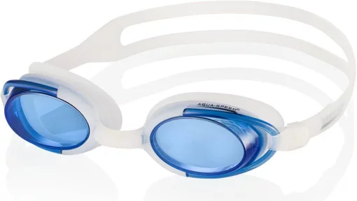 Окуляри для плавання Aqua Speed MALIBU 008-61 білий Уні OSFM