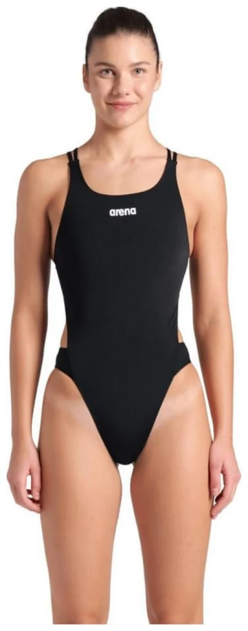 Купальник закритий для жінок Arena SWIMSUIT TECH MULTI SOLID чорний Жін 42
