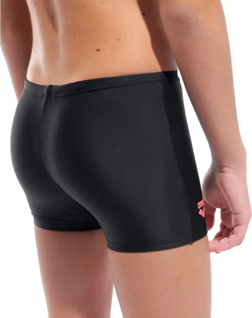 Плавки-шорти для хлопчиків Arena DIM LIGHT SWIM SHORT чорний, кораловий дитячий 128 см (008147-504)