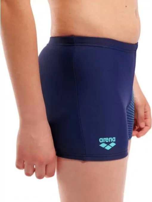 Плавки-шорти для хлопчиків Arena DIM LIGHT SWIM SHORT синій, бірюзовий дитячий 128 см (008147-708)