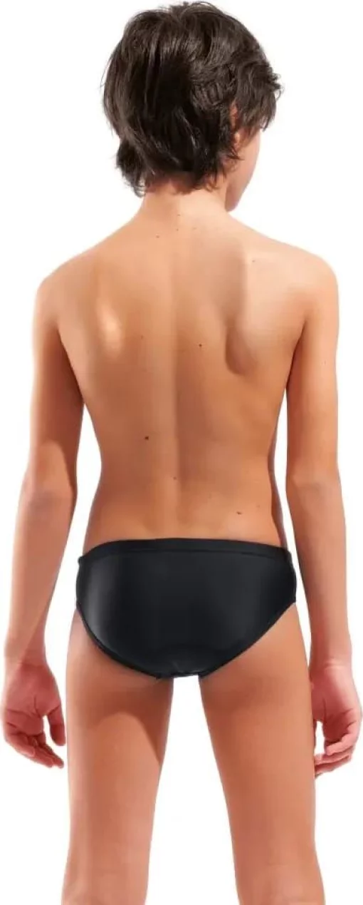 Плавки-сліпи для хлопчиків Arena DIM LIGHT SWIM BRIEFS чорний, кораловий дитячий 128 см (008148-504)