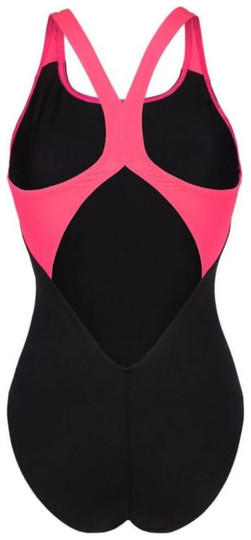 Купальник закритий для жінок Arena DREAMHLINE SWIMSUIT V BACK чорний Жін 44