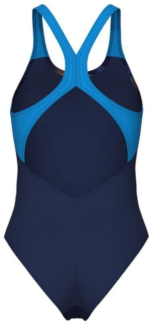 Купальник закритий для жінок Arena DREAMHLINE SWIMSUIT V BACK темно-синій Жін 44