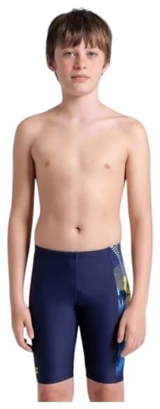 Плавки для хлопців Arena LIGHT TRICKS SWIM JAMMER темно-синій Діт 140 см