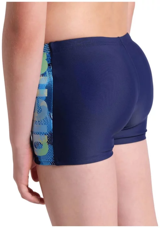 Плавки для хлопців Arena LIGHT TRICKS SWIM SHORT синій Діт 152 см