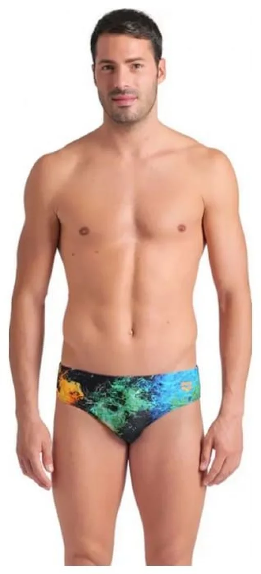 Плавки для чоловіків Arena VIBRANT SWIM BRIEFS чорний Чол 90