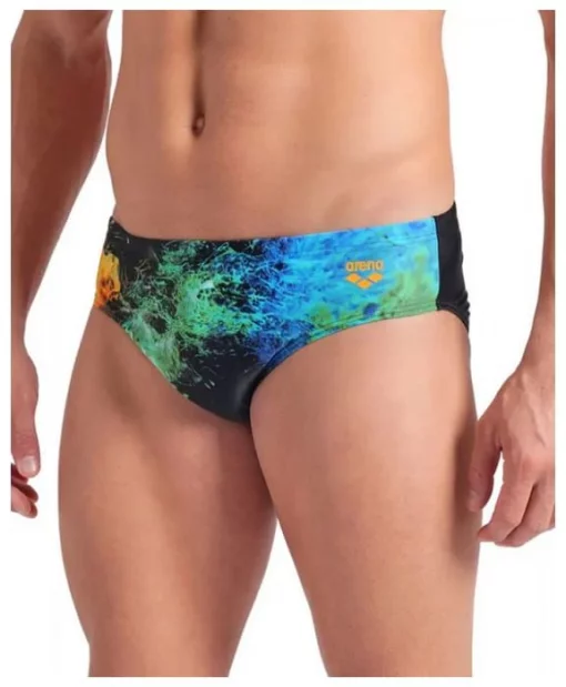 Плавки для чоловіків Arena VIBRANT SWIM BRIEFS чорний Чол 90