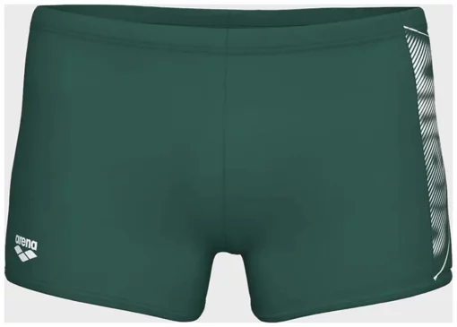 Плавки-шорти для чоловіків Arena BRIGHT GLARE SWIM SHORT зелений, білий Чол 85
